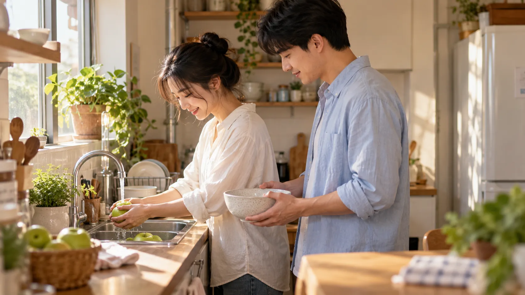 AI生成爱情电影示意图